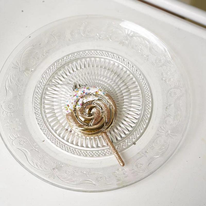 Bộ trang trí Peacetime Giáng Sinh màu vàng sang trọng, phụ kiện cây thông Noel, decor nhà cửa Noel