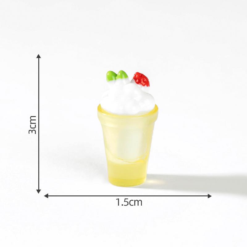 微景观创意夜光夏日冰杯食玩 DIY装饰品盲袋挂配件迷你桌面小摆件