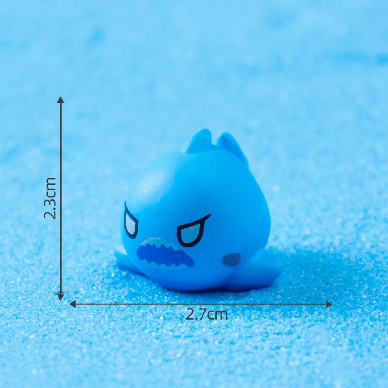 微景观创意多彩六角龙海洋动物造景 DIY装饰品配件迷你桌面小摆件