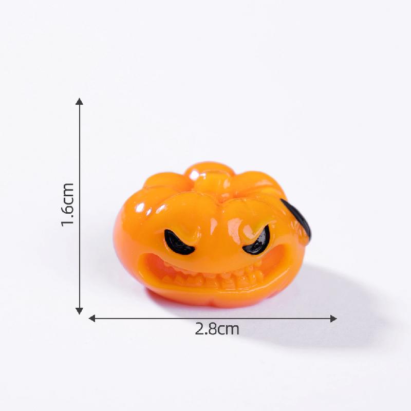 跨境外贸微景观创意南瓜幽灵万圣节造景 DIY装饰品配件迷你小摆件