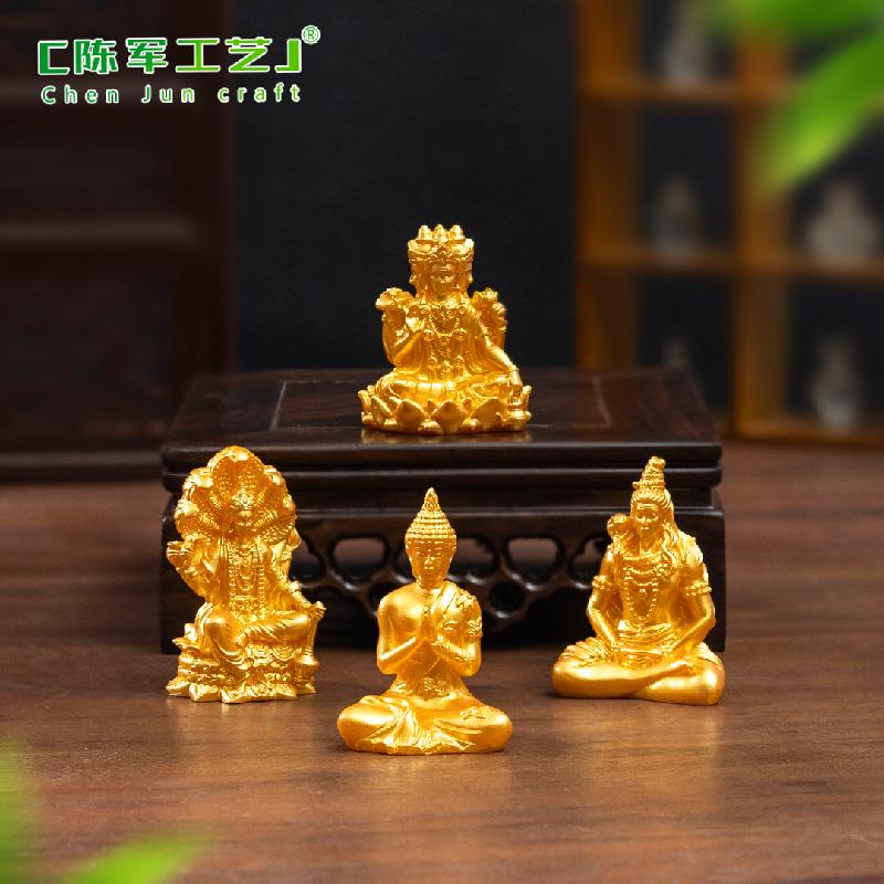 Tượng Phật Đông Nam Á mini bằng resin (PK-745)