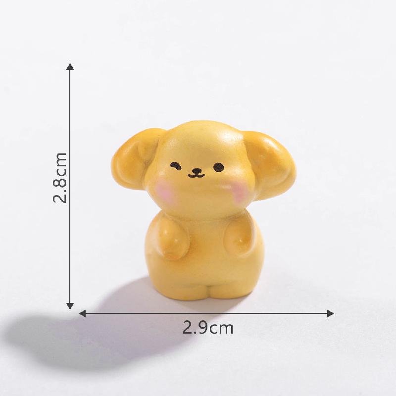 微景观创意可爱小狗萌粒公仔 DIY盲袋装饰品挂配件迷你桌面小摆件
