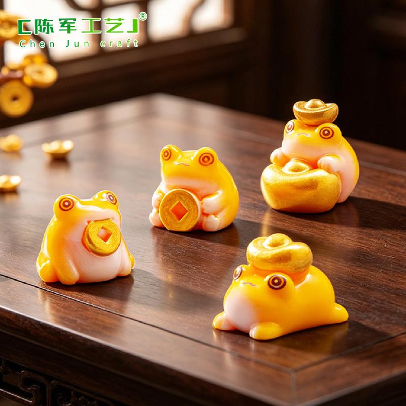 Thiềm Thừ Chiêu Tài Mini Trang Trí Tết Để Bàn DIY (PK-792)