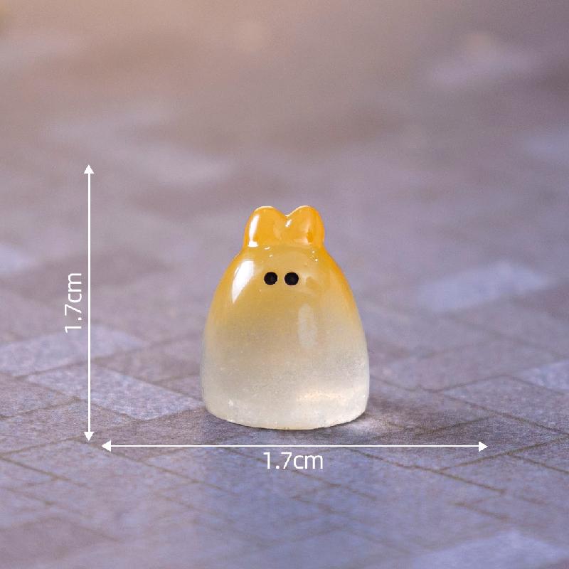 微景观创意小嫦娥兔子中秋节日造景 DIY装饰品配件微缩迷你小摆件