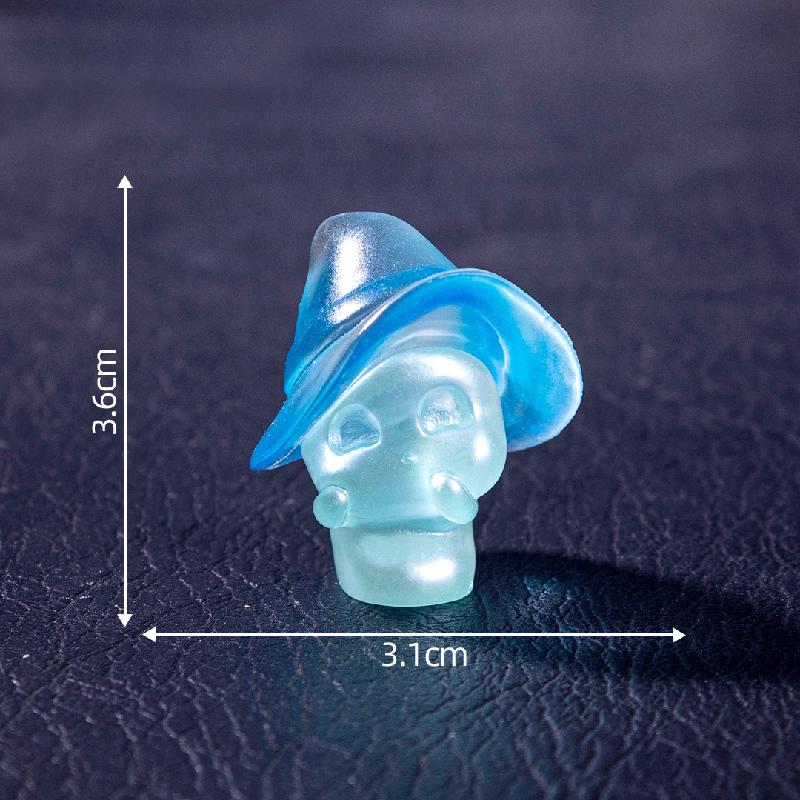 跨境微景观创意夜光万圣节精灵节日造景 DIY装饰品配件迷你小摆件