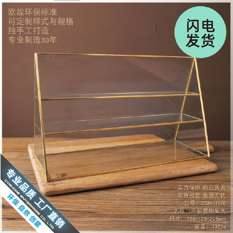 Kệ kính trưng bày nước hoa, trang sức phong cách châu Âu (DG-78)