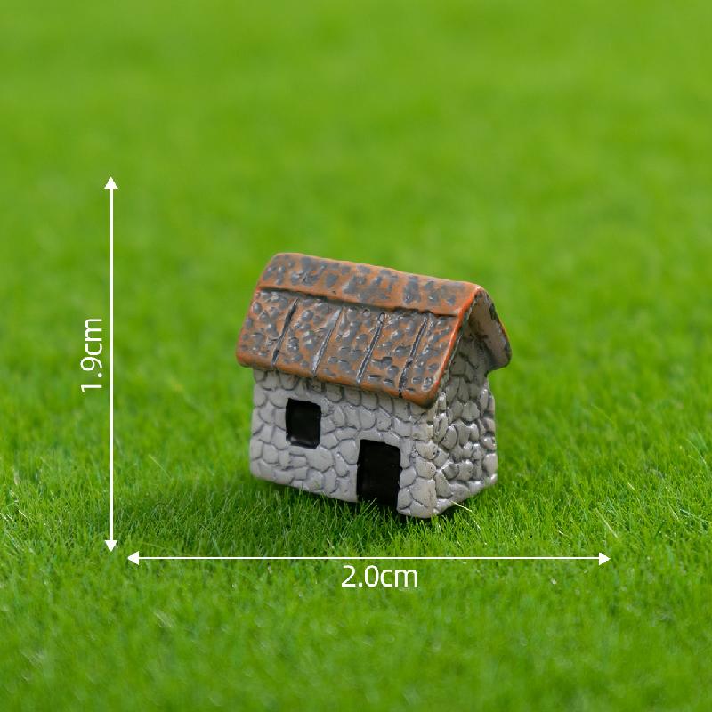 Tiểu cảnh nhà nhỏ, chậu cây mini, trang trí cây cảnh DIY (ZC-104)