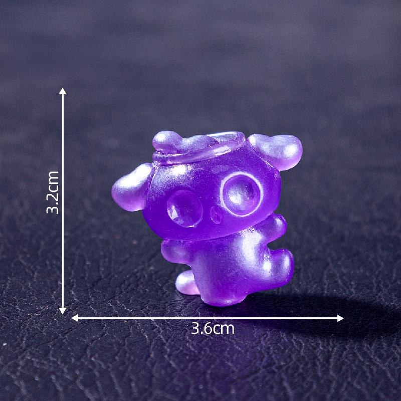 跨境微景观创意夜光万圣节精灵节日造景 DIY装饰品配件迷你小摆件