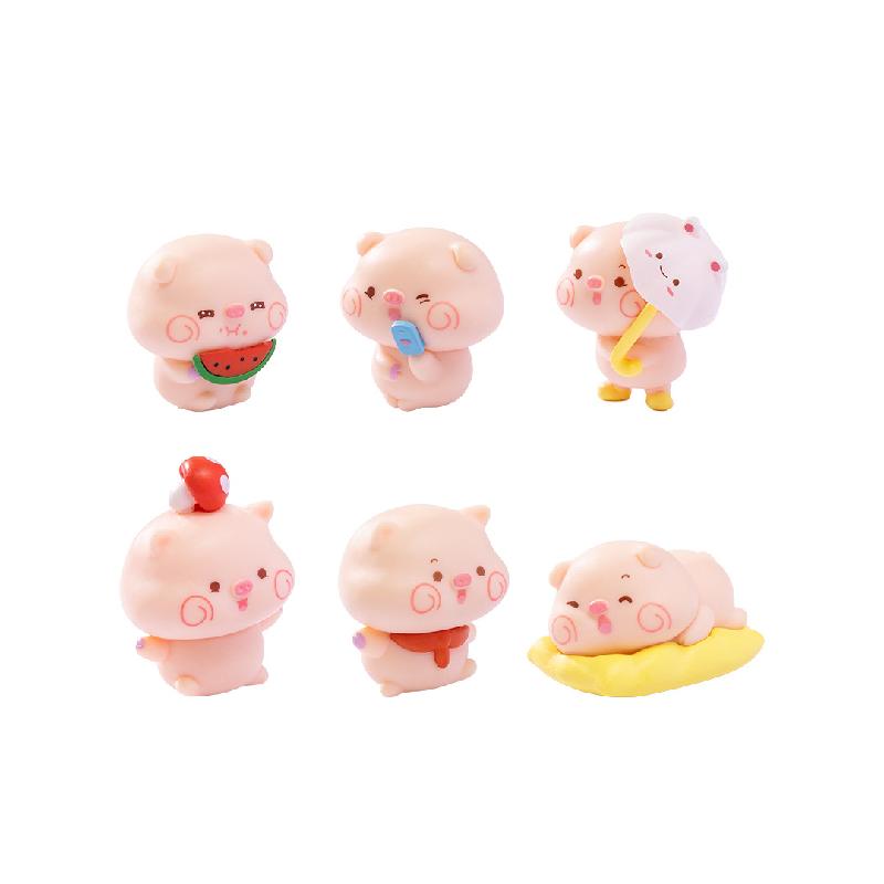 Tiểu cảnh heo Pi Yuu dễ thương, trang trí cây cảnh mini (ZC-435)