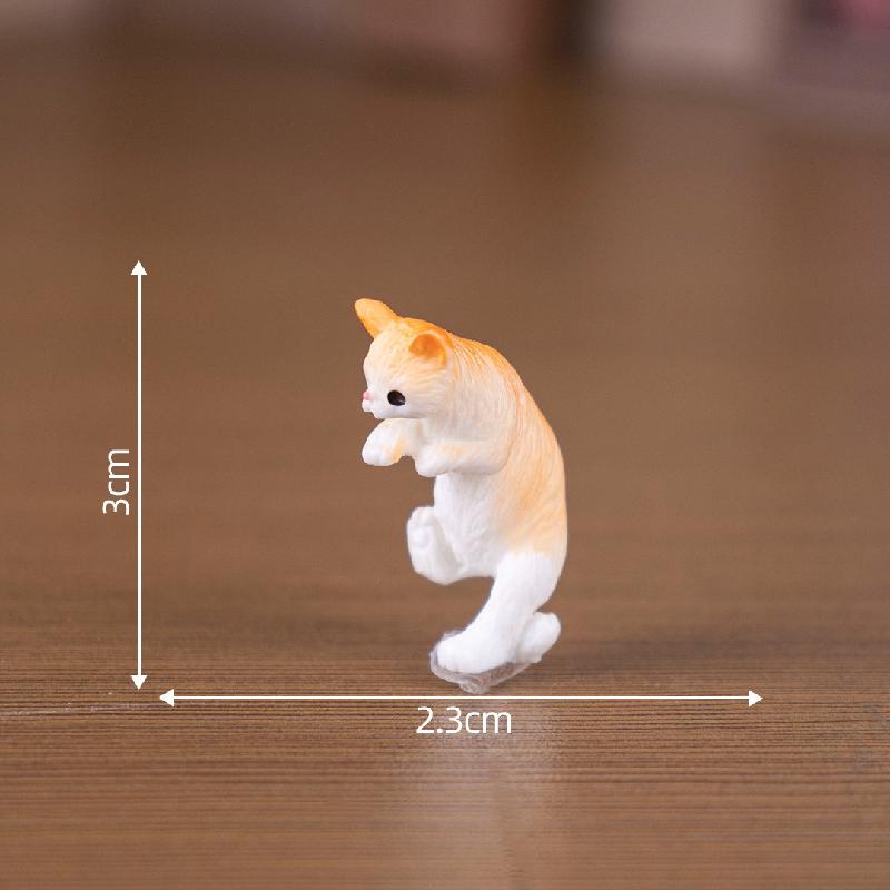 微景观创意洗浴美人鱼小猫娃屋造景 DIY装饰品配件迷你桌面小摆件