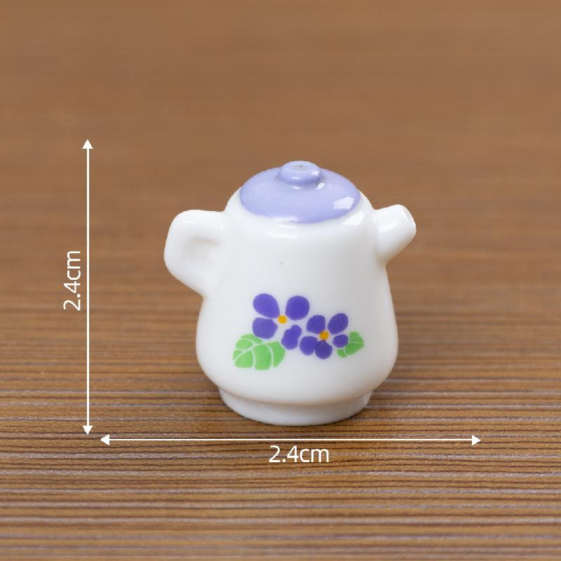 微景观创意仿真小瓶子罐子盘子娃屋 DIY装饰品配件迷你桌面小摆件