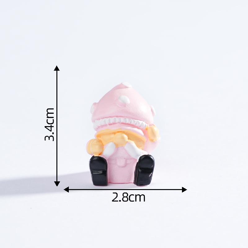 跨境外贸微景观创意蘑菇头小矮人DIY装饰品配件迷你小摆件