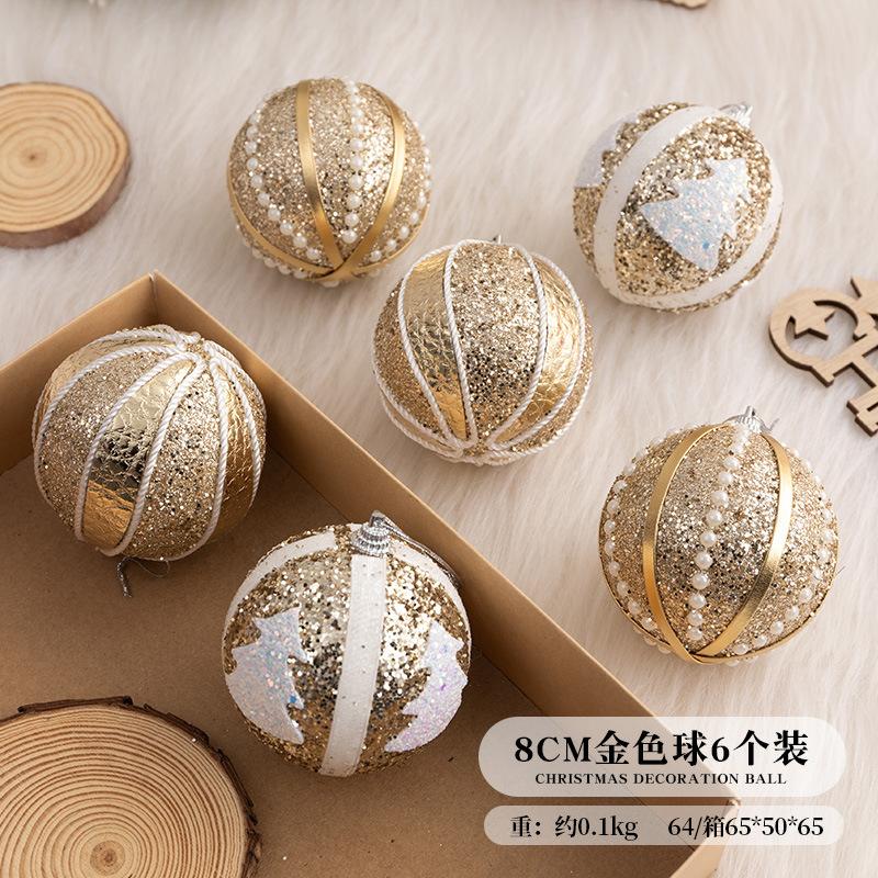 Trang trí Noel: Bóng cây thông 2024, thiết kế trang nhã