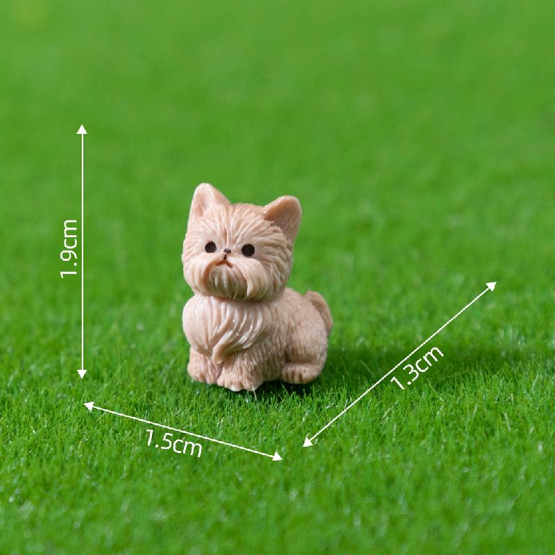 Chó Bichon Mini Trang Trí Tiểu Cảnh (PK-175)