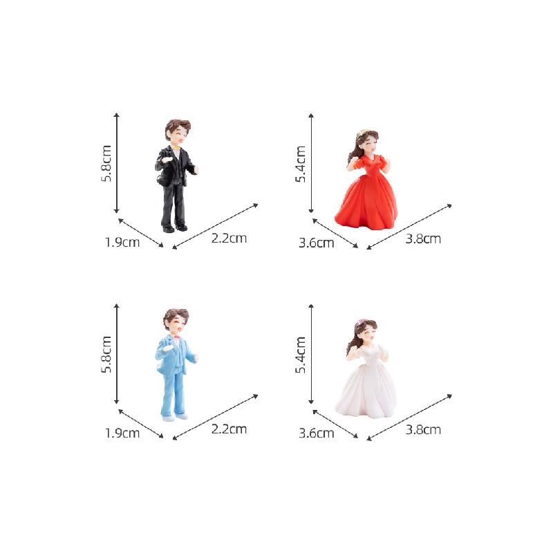 Cặp Đôi Cưới Dễ Thương Mini (PK-673)