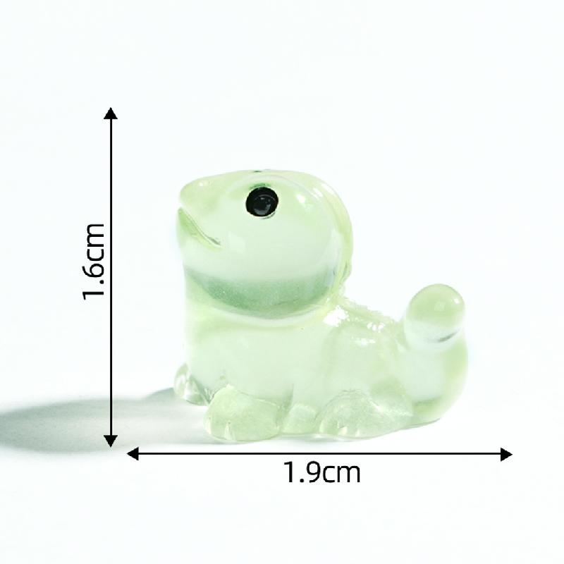 Tiểu cảnh tắc kè nhỏ phát sáng DIY, phụ kiện tiểu cảnh mini resin garden treo bàn đáng yêu cute (ZC-1436)