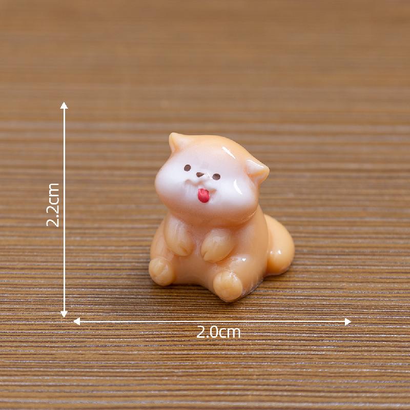 微景观创意可爱小水獭萌粒公仔娃屋 DIY装饰品配件迷你桌面小摆件