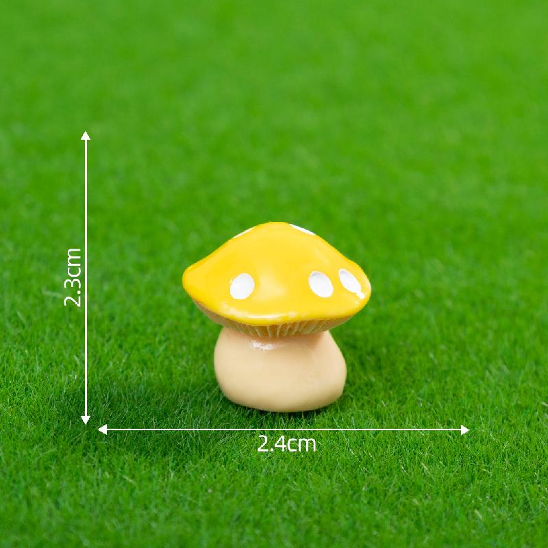 Tiểu cảnh nấm nhựa, trang trí DIY mini, tiểu cảnh dễ thương (ZC-8)