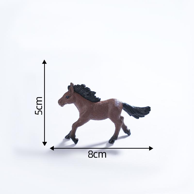 微景观创意农场奔跑小马农夫 园艺造景diy装饰品挂配件迷你小摆件