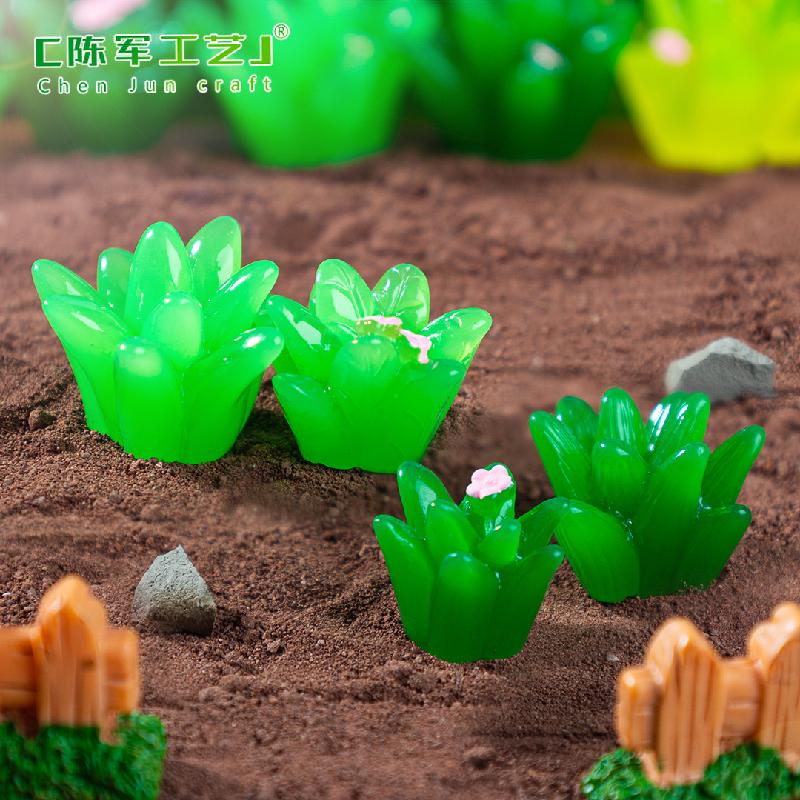 微景观新品创意仿真小草造景材料 DIY装饰配件微生态瓶迷你小摆件