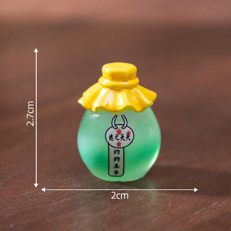 微景观创意桂花酒桃花酿仿真食玩DIY装饰品配件迷你小摆件