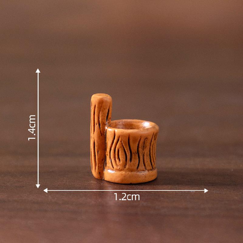 微景观创意仿真桃花酿黄酒酒具娃屋 DIY装饰品配件迷你微缩小摆件