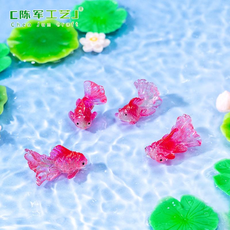 Cá phong thủy ngọc bích mini trang trí bể cá (PK-742)