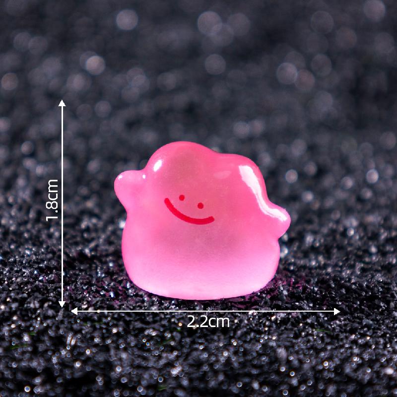 跨境新品微景观创意夜光小精灵万圣节造景 DIY装饰配件迷你小摆件