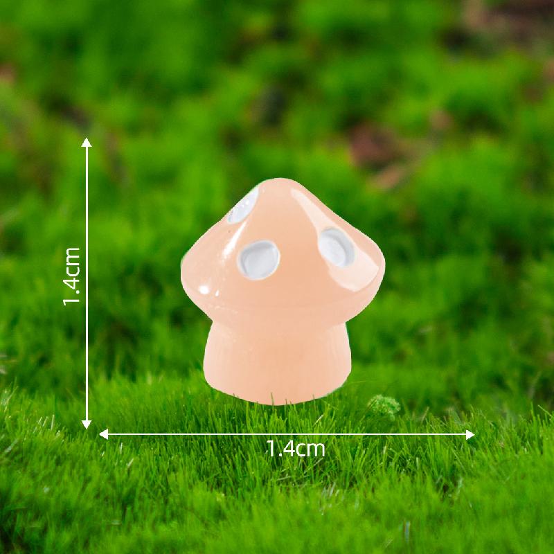 Nấm phát sáng bảy màu trang trí chậu cây rêu DIY (ZC-920)