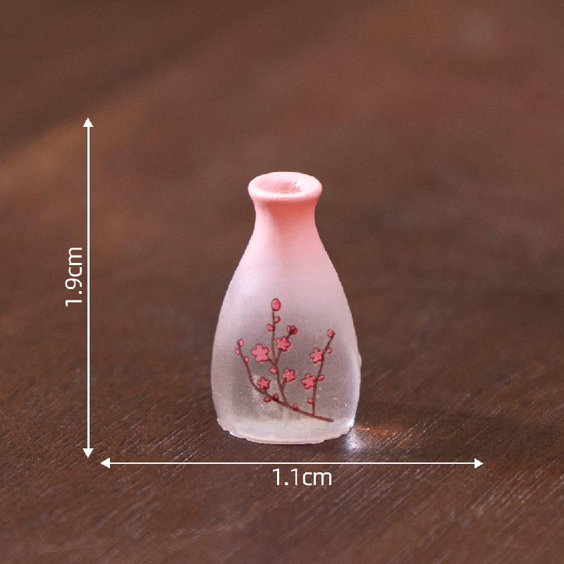 微景观创意桂花酒桃花酿仿真食玩DIY装饰品配件迷你小摆件
