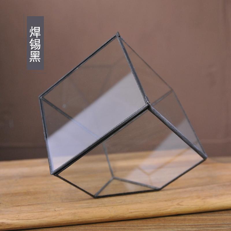 DG-57 Hoa vĩnh cửu trong kính cối, quà lễ hộp cỏ khô, sáng tạo thảm cỏ, khu vực nhỏ có nắp