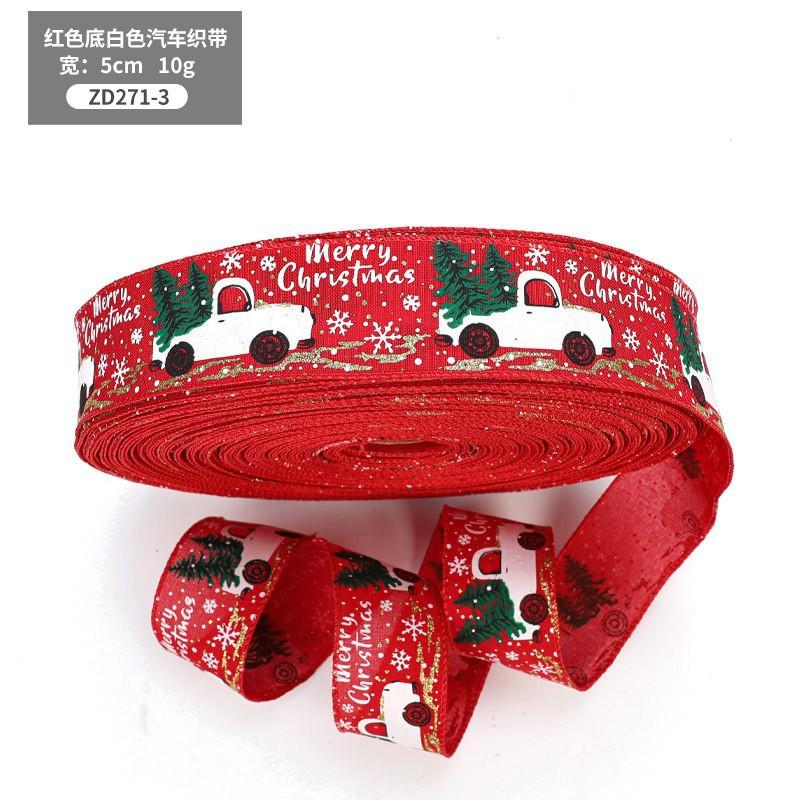 Dây ruy băng Giáng Sinh - dây giả vải thô và satin, lý tưởng cho gói quà và trang trí, có sẵn để bán sỉ. Tạo điểm nhấn đặc biệt cho món quà của bạn.