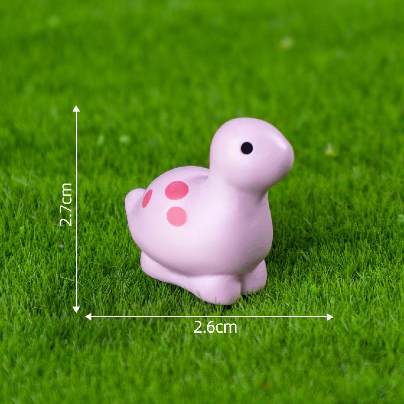Khủng long mini ba sừng và đuôi gai tiểu cảnh DIY (ZC-672)