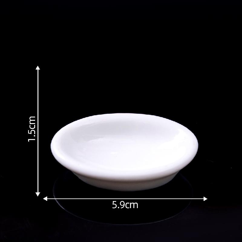 微景观创意陶瓷盘子食玩微缩模型娃娃屋 DIY装饰品配件迷你小摆件