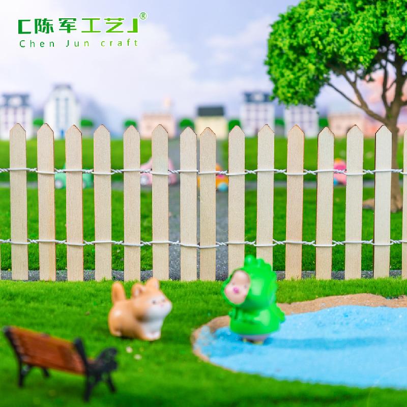 Hàng rào gỗ lớn – Phụ kiện trang trí sân vườn, tiểu cảnh (M-622)