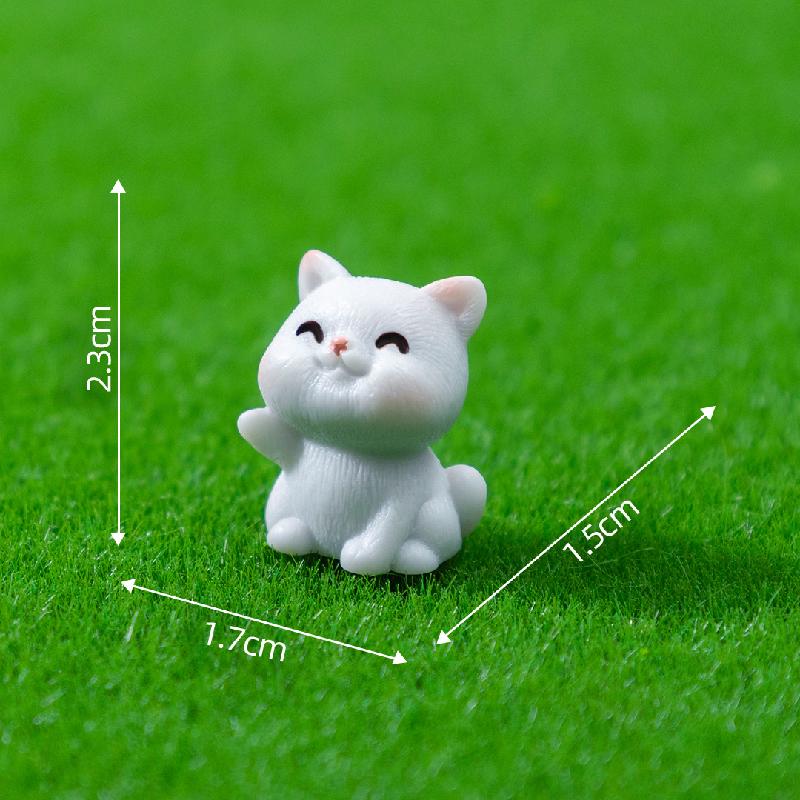 12 mẫu động vật dễ thương resin trang trí tiểu cảnh (ZC-716)