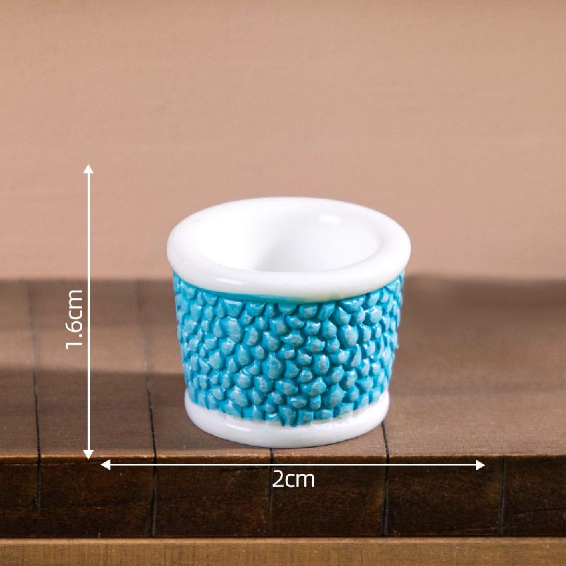 微景观创意简单多彩花瓶盆栽娃娃屋 DIY装饰品配件迷你桌面小摆件