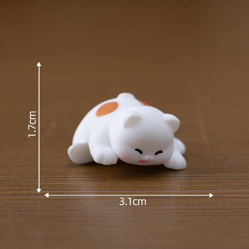 微景观创意可爱小猪乌龟趴趴小动物公仔 DIY装饰品配件迷你小摆件