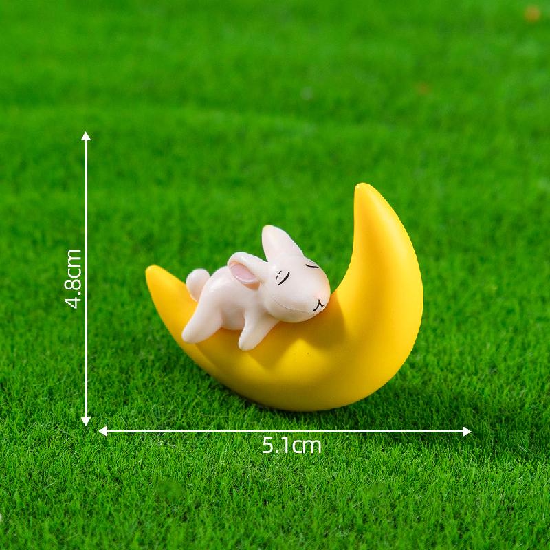 Tiểu cảnh móc khóa động vật, phụ kiện trang trí cây cảnh (ZC-347)