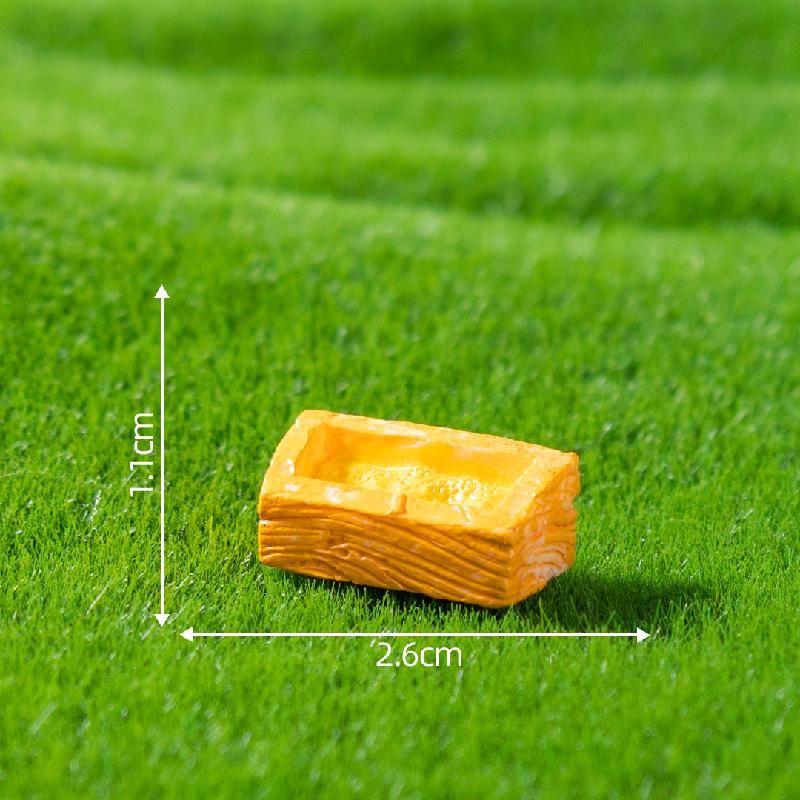 微景观创意田园小牛小羊农夫农场造景 DIY装饰配件迷你微缩小摆件