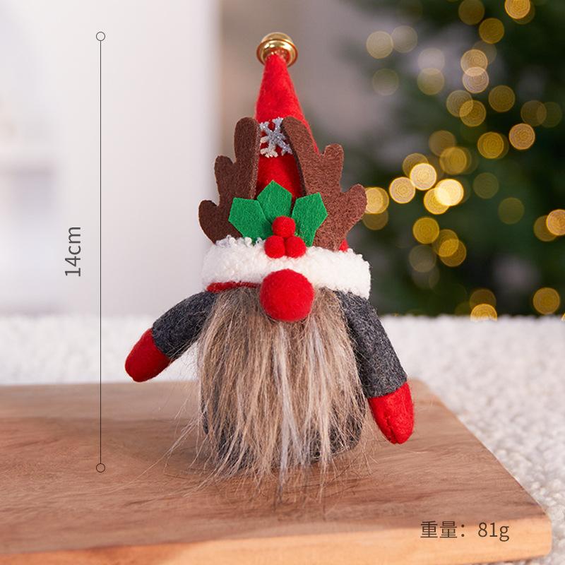 Trang trí Noel: Ông già Noel để bàn, trang trí DIY ấn tượng