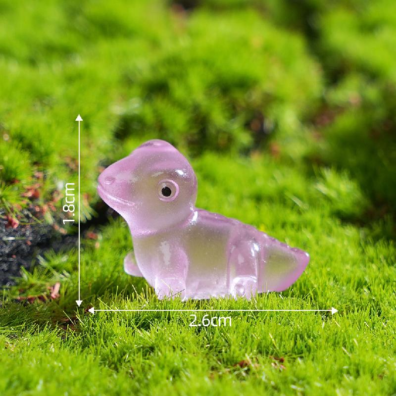 跨境外贸微景观创意夜光小蜥蜴园艺造景 DIY装饰品配件迷你小摆件