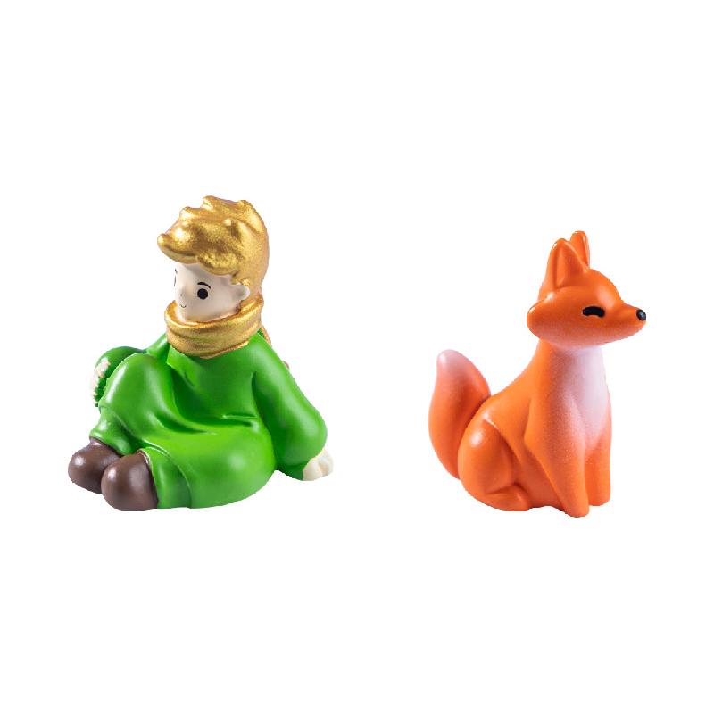 微景观创意狐狸与小王子公仔萌粒 DIY装饰品挂配件迷你桌面小摆件