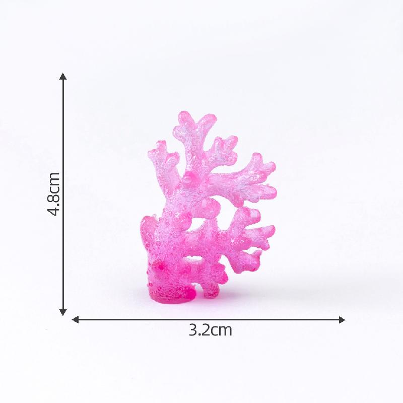 跨境新品微景观创意珊瑚礁石海底配件 DIY海洋造景饰品迷你小摆件