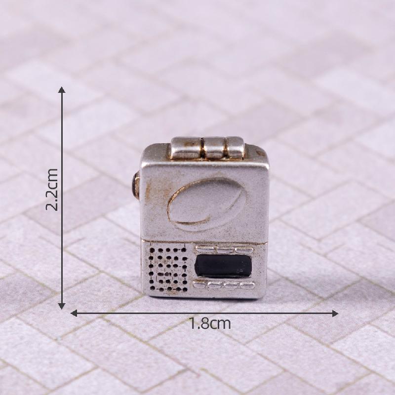 微景观创意怀旧复古电视机家具娃娃屋 DIY装饰配件微缩迷你小摆件