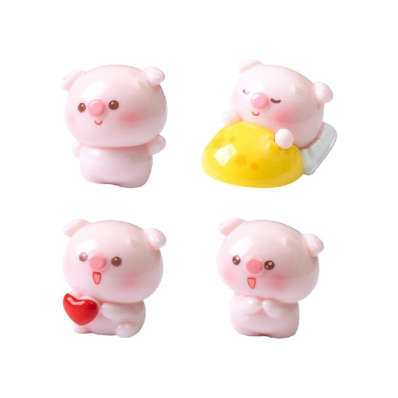 Heo Trái Tim Màu Hồng Mini (PK-685)