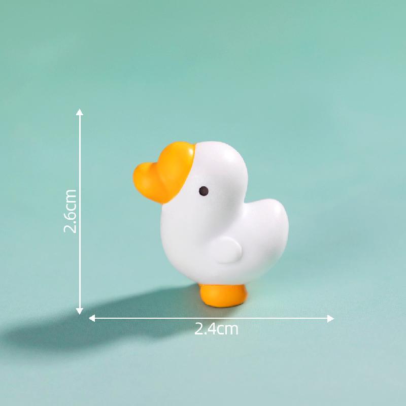 苔藓微景观创意呆呆鹅公仔园艺造景 DIY装饰品盲袋配件迷你小摆件