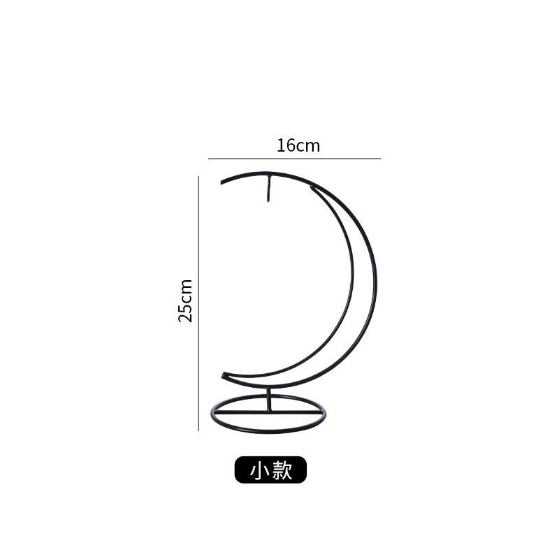 Móc treo cầu thuỷ tinh bằng sắt với nhiều hình dạng kiểu mẫu (BS-80)