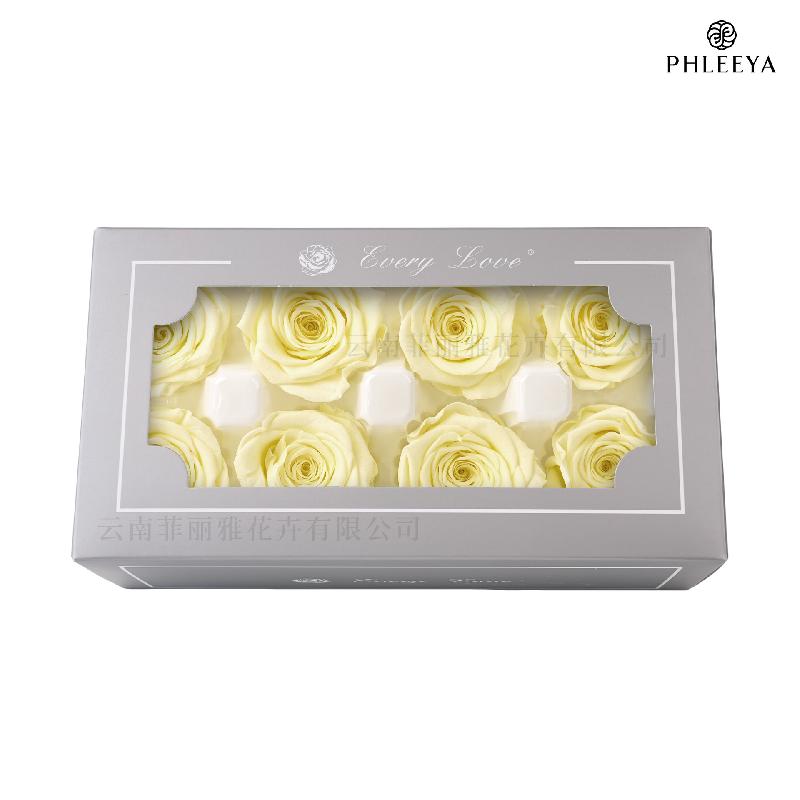 Hoa hồng vĩnh cửu 4–5cm DIY bó hoa quà tặng hoa khô cao cấp (HK-11)