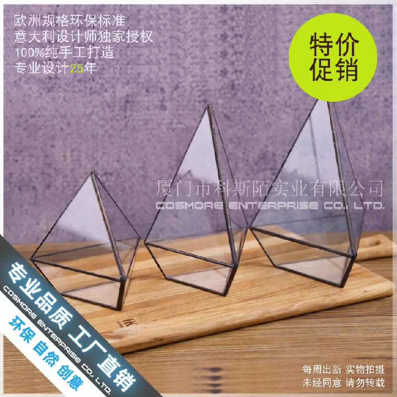 Nhà kính 3 mặt kim cương nhỏ Terrarium (DG-212)